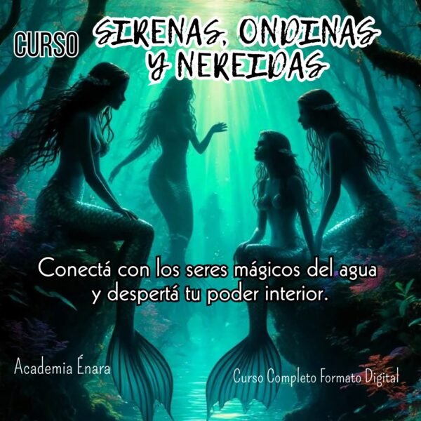 Curso online SIRENAS, ONDINAS Y NEREIDAS | Academia Énara