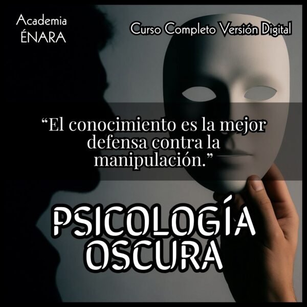 Curso online PSICOLOGÍA OSCURA | Academia Énara
