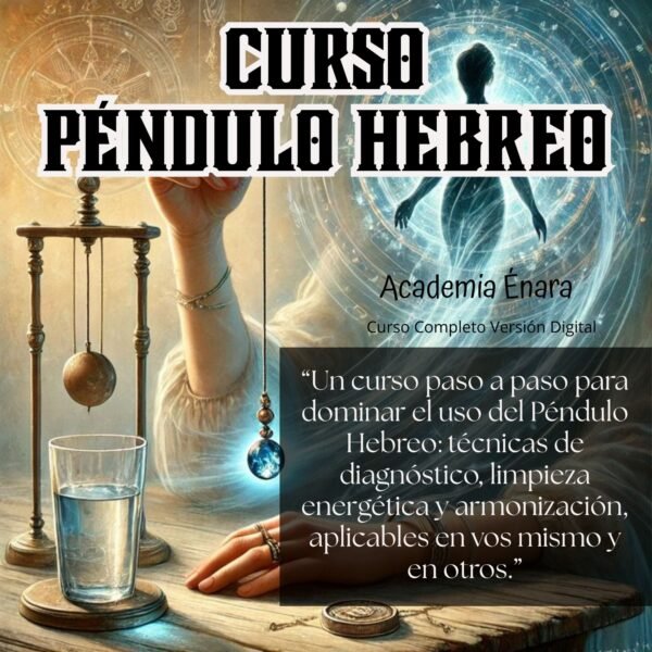 34 Curso online PÉNDULO HEBREO | Academia Énara