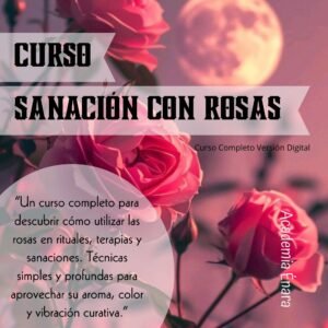Curso online SANACIÓN CON ROSAS | Academia Énara