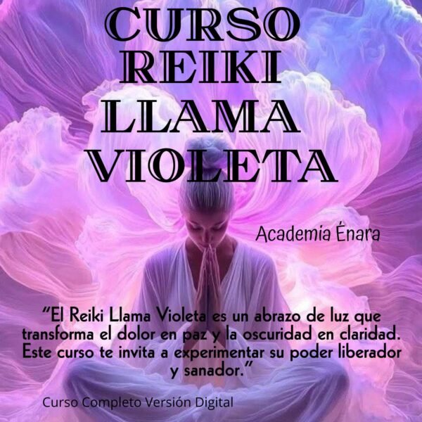 Curso online REIKI LLAMA VIOLETA | Academia Énara