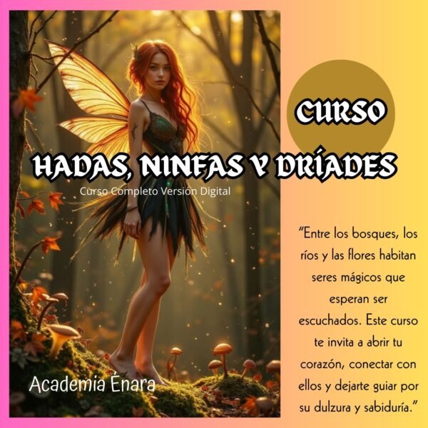 Curso online HADAS, NINFAS Y DRÍADES | Academia Énara